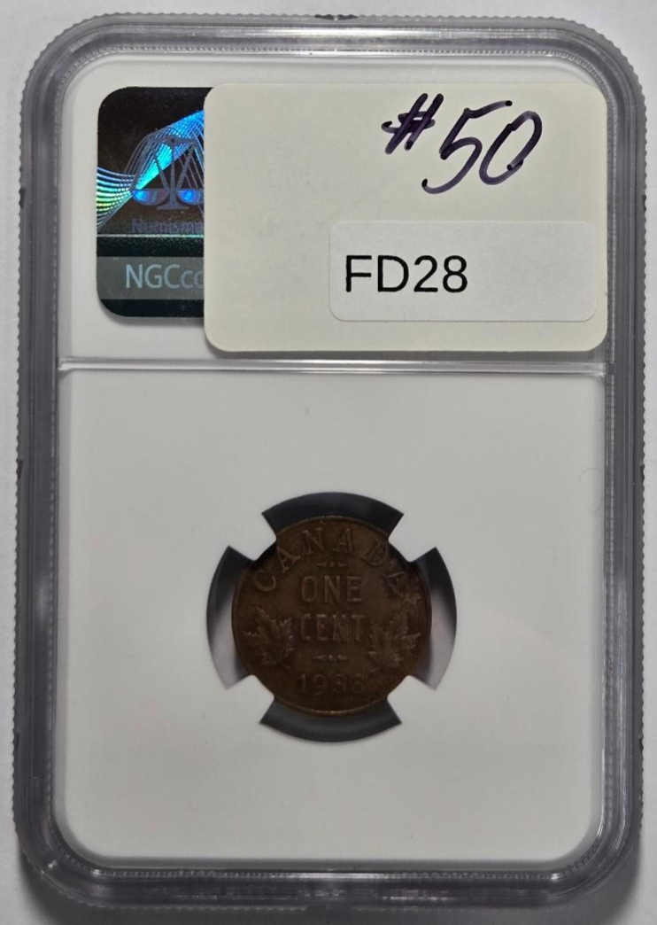 1933 CANADA 1 CENT NGC MS 63 BN Certified Coin | eBay