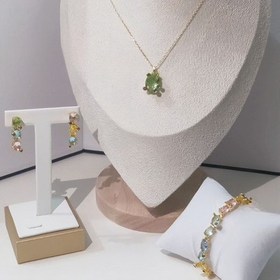 Swarovski Candy Colorful Crystal Set - Necklace, Bracelet & Earrings