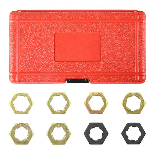 8pc Axle Spindle Metric & SAE Fractional Cleaning and Rethreading Set Kit,Thr... - Picture 2 of 7