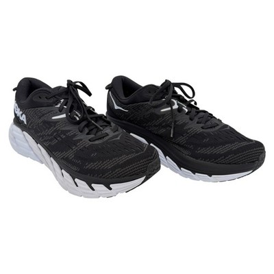 HOKA Gaviota 4 Men's 10.5 D Stability Running Shoes Black White 1123198 NWOT