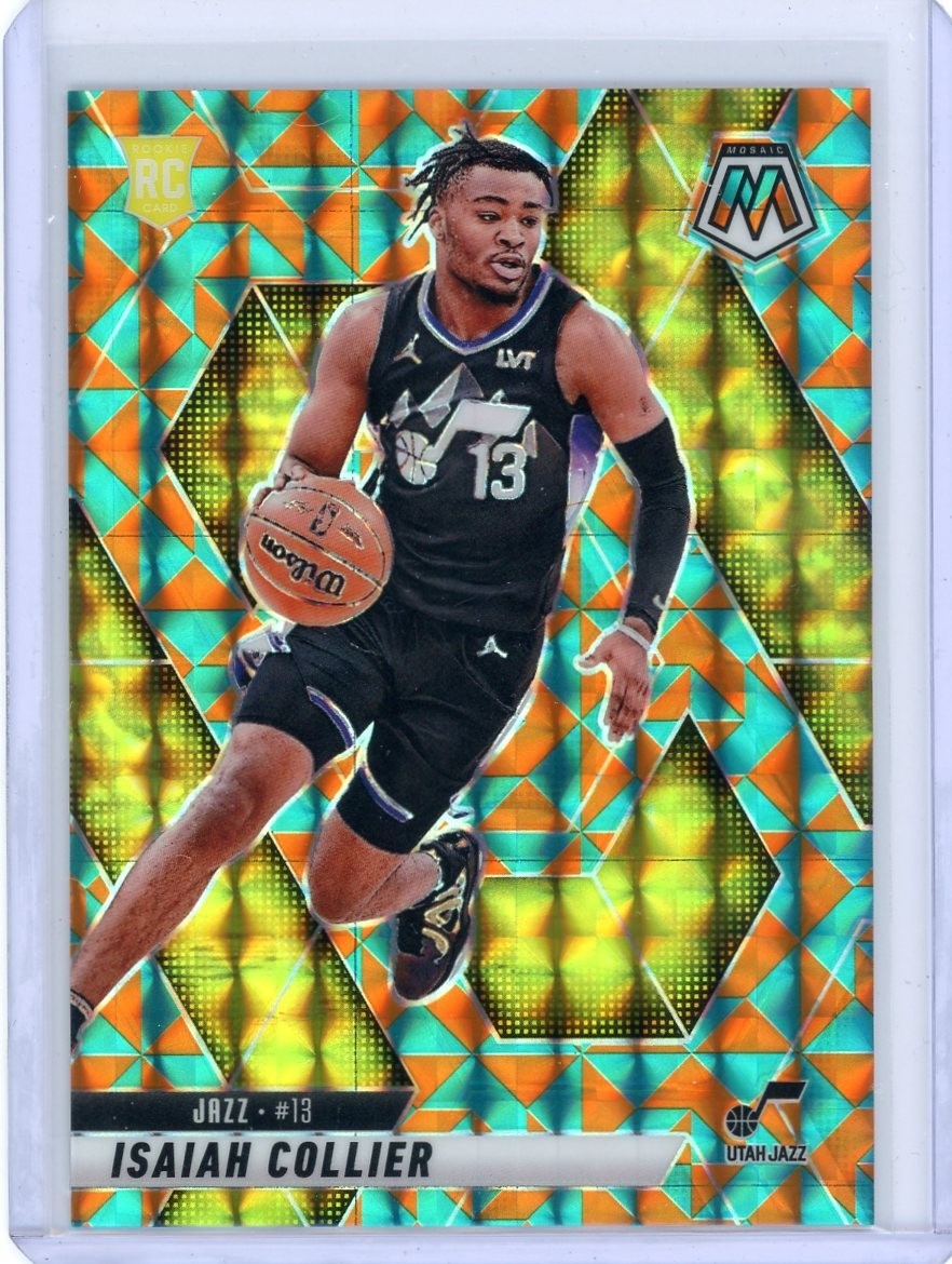 2024 Mosaic #222 Isaiah Collier Tessellation /15 Rookie RC Jazz