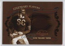 2006 Donruss Classics Legendary Players /1000 Clyde Bulldog Turner #LP-3 HOF k1n