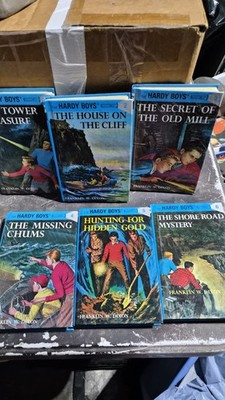 The Hardy Boys Starter Set Hardcover Books 1-6 by Franklin W Dixon Pre Owned