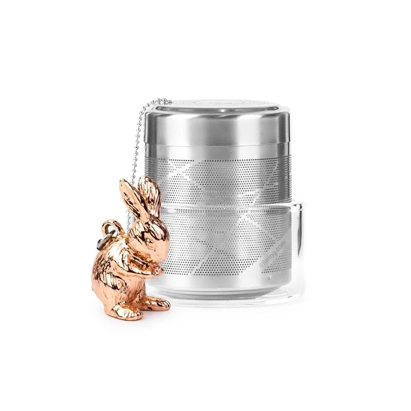 Rabbit Shape Tea Infuser Stainless Steel Ball Loose Leaf Strainer Steeper Gift