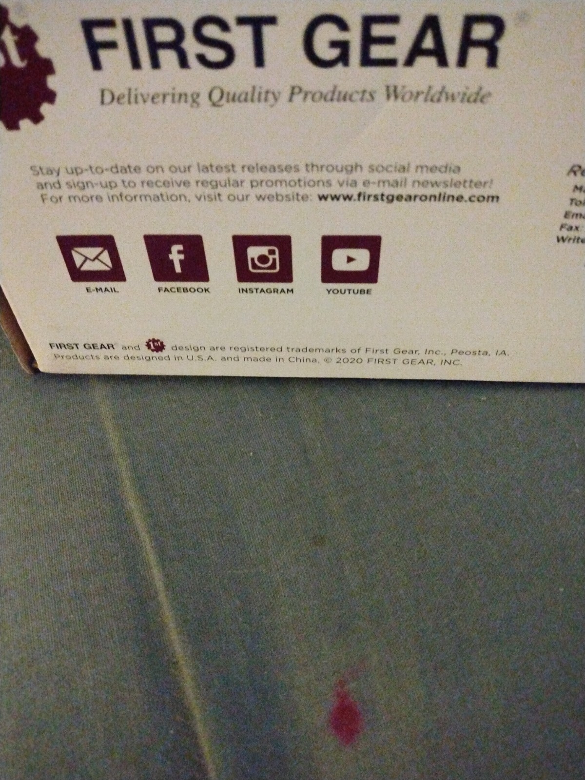 First Gear 503453 Kenworth T880 East End Dump Burnt Orange/Chrome 1/