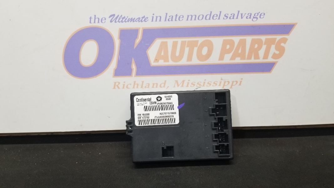 18 JEEP WRANGLER JL JLU HEATED SEAT CONTROL MODULE 68290758AG for 