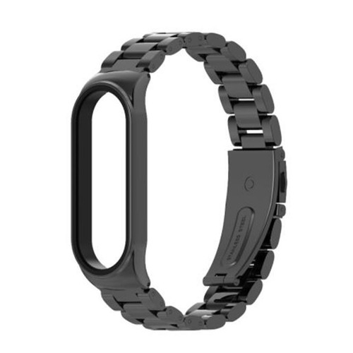 Three Bead Wristband Metal Watch Strap Band Replacement For Amazfit Band 5 Watch - Picture 8 of 11