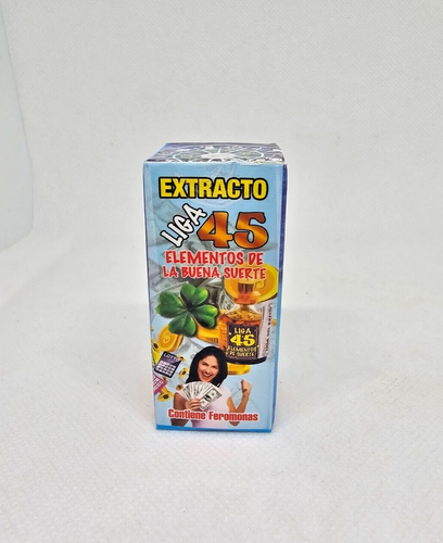 ELEMENTOS DE LA BUENA SUERTE LIGA 45 EXTRACTO ATRAE BUENA SUERTE DINERO AMULETO - Imagen 2 de 3