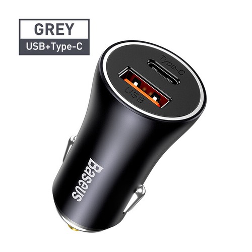Baseus 65W USB Typ C Auto Ladegerät QC4.0 Schnell Ladeadapter Zigarettenanzünder - Bild 20 von 23