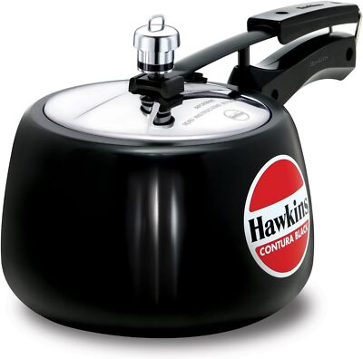 #ad Hard anodized pressure cooker 3 liters black $54.99
