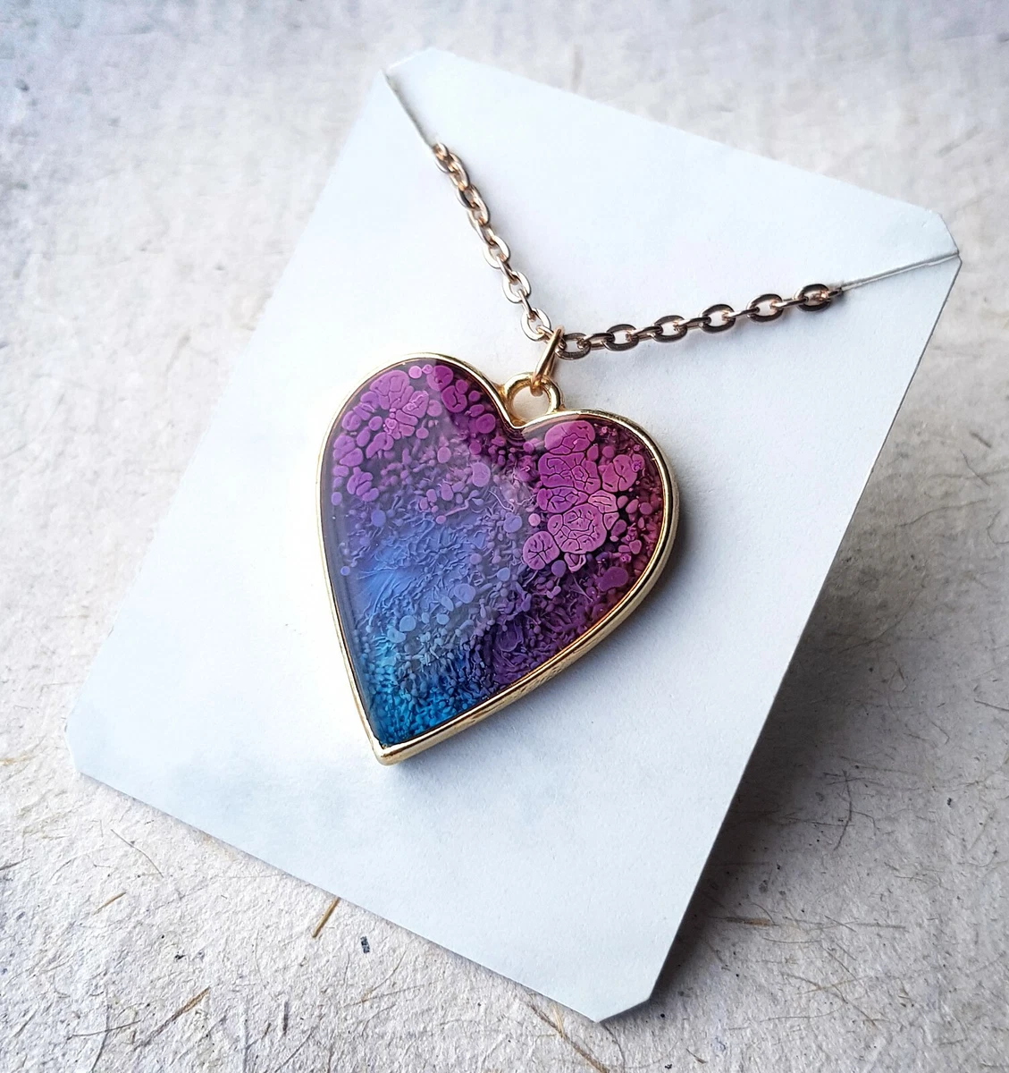 Resin photo pendant deals