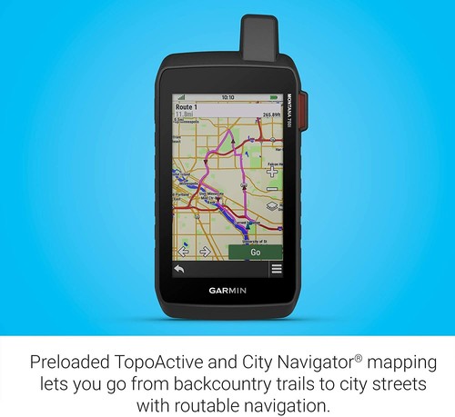 Garmin Montana 750i Rugged GPS Handheld w/ Built-in inReach Satellite Technology - Picture 6 of 6