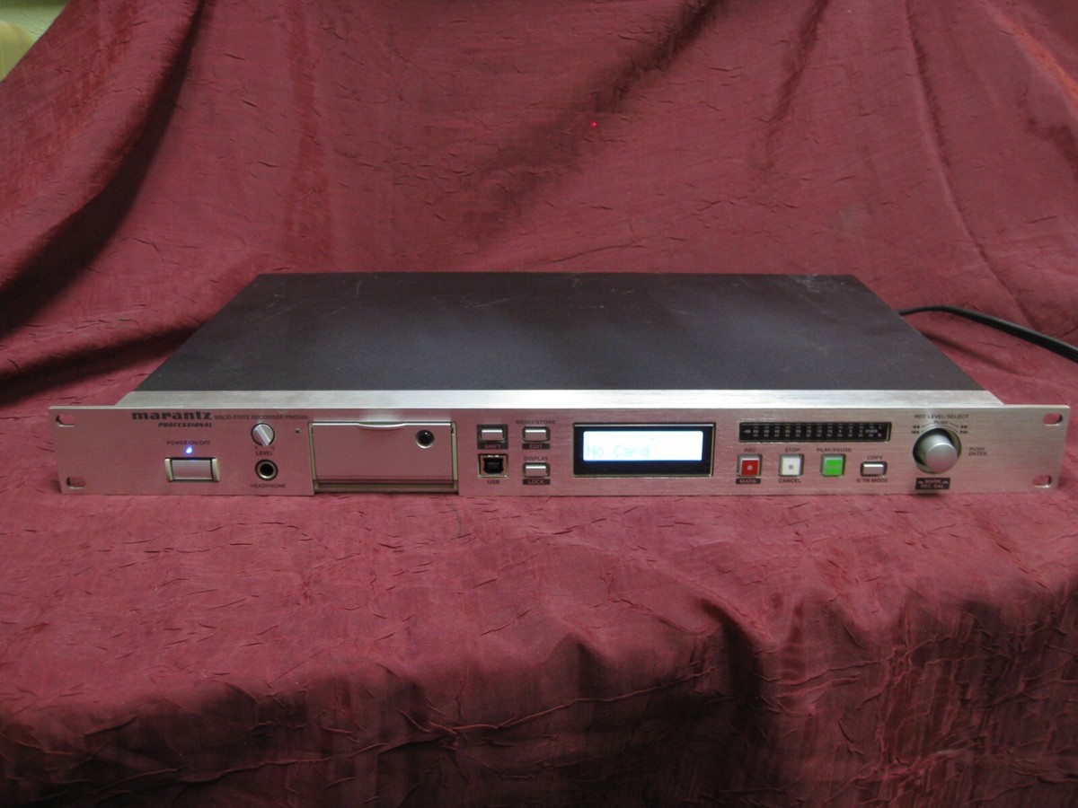 MARANTZ PROFESSIONAL PMD560 RACKMOUNT SOLID STATE CF CARD COMPACT