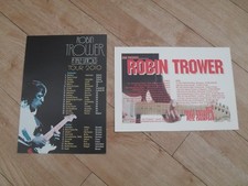ROBIN TROWER - 2 different lovely colour tour flyers (MINT)