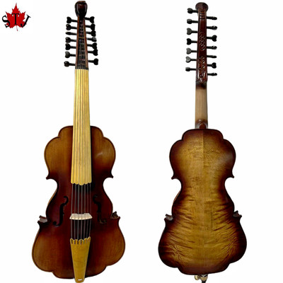 Baroque style SONG Brand Maestro 7*7 strings 20'' Viola d'Amore of Concert 