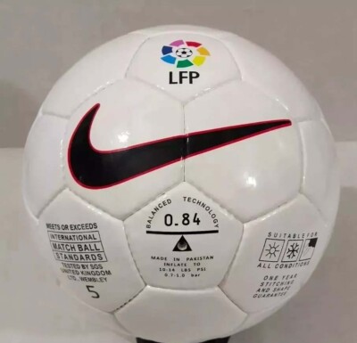 Nike NK 850 Geo Spanish La Liga League 1996/1997 Soccer Ball Size
