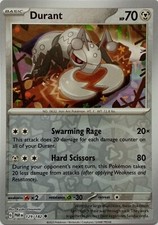 129/182 DURANT REVERSE HOLO PARADOX RIFT POKEMON CARD