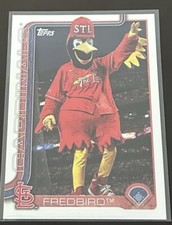 2025 Topps Series 1 Celebration - St. Louis Cardinals Mascot FREDBIRD #M-22