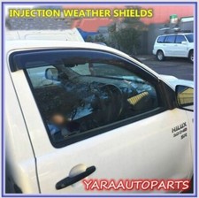 Paraseras de ventana protectoras contra la inyección para Toyota Hilux cabina simple 2005-2015