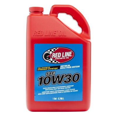 Red Line (11305) SAE 10W30 Fully Synthetic Motor Oil - Gallon