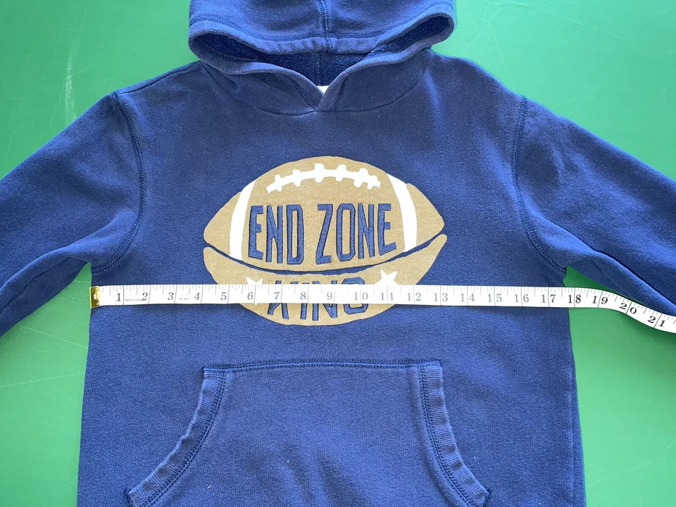 Sudadera para niños Gymboree grande 10-12 jóvenes. Azul marino. 80 % algodón/20 % poliéster Foto 3 de 4