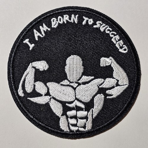 SUCCEED PUMP FLEX BODYBUILDING GYM WEIGHTLIFTING LIFT P111 PATCH ...