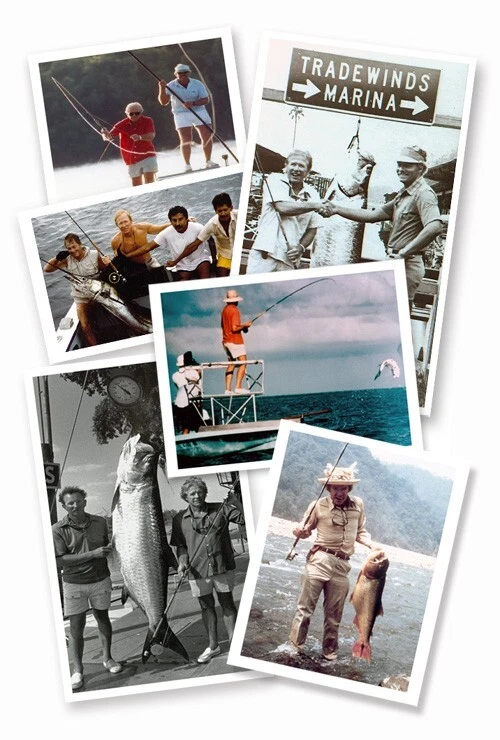 Billy Pate IGFA WWS Tibor x19 planos pez hueso permiso moscas atadas Pat Ford certificado de autenticidad Foto 3 de 4