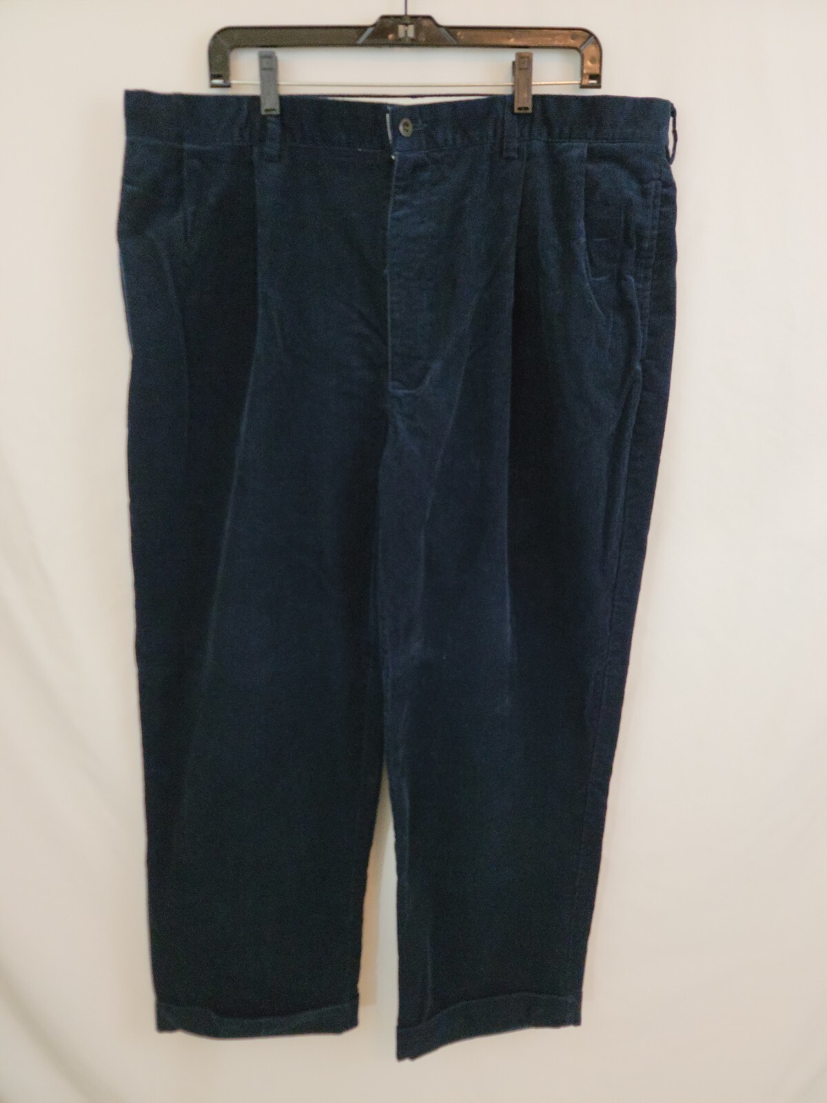 Polo Ralph Lauren Men's Corduroy Pants Pleated Navy B… Gem