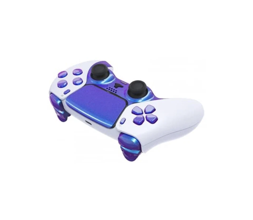 White/Enigma Smart Rapid Fire Custom Modded Controller compatible with PS5 FPS - Image 4 of 4