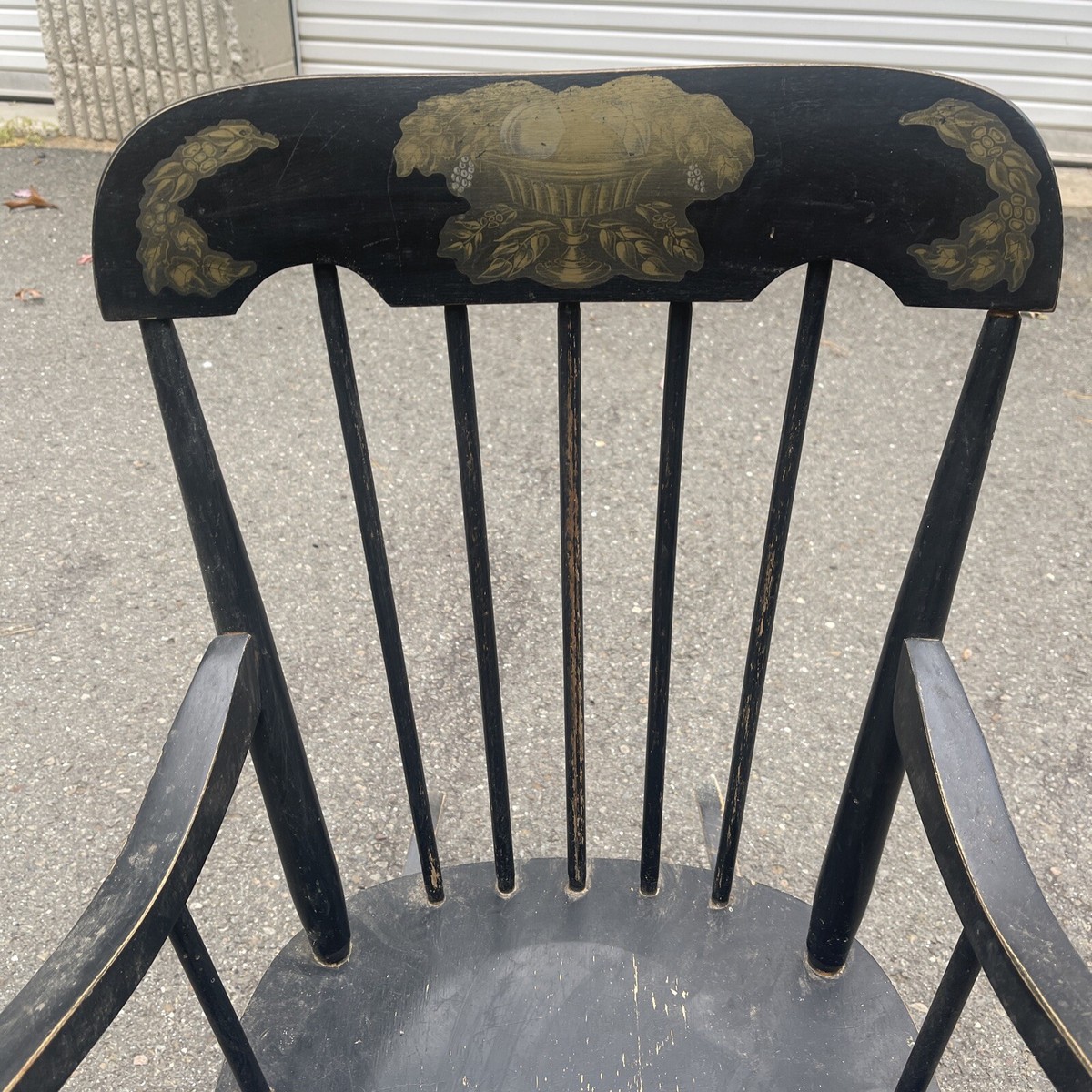 ヴィンテージ　ローチェア Vintage Hitchcock Style Rocking Chair For Children | eBay