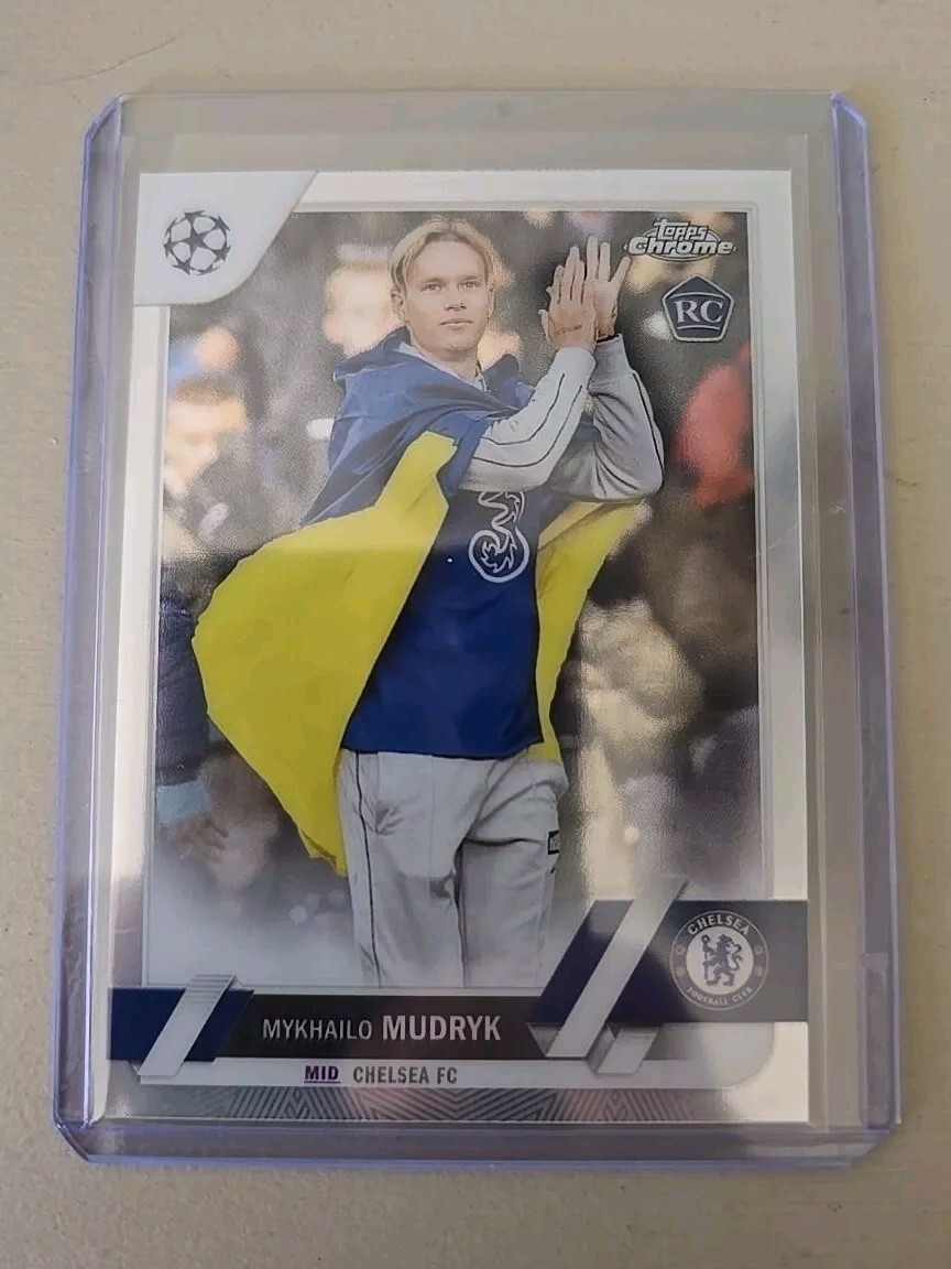 2022-23 Topps Chrome UEFA Club Competitions #52 Mykhailo Mudryk RC