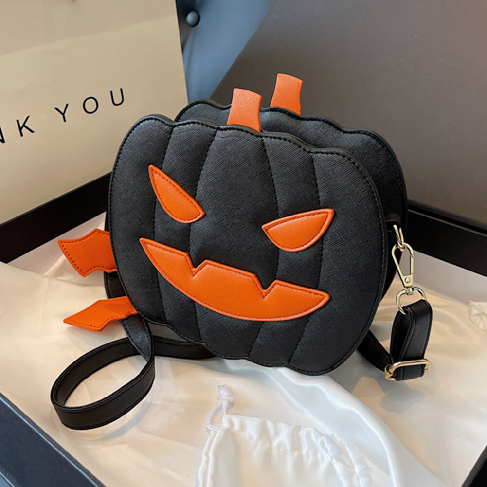 Weird Stuff JOTOUCH Women Pumpkin Shaped Shoulder Bag, Unique