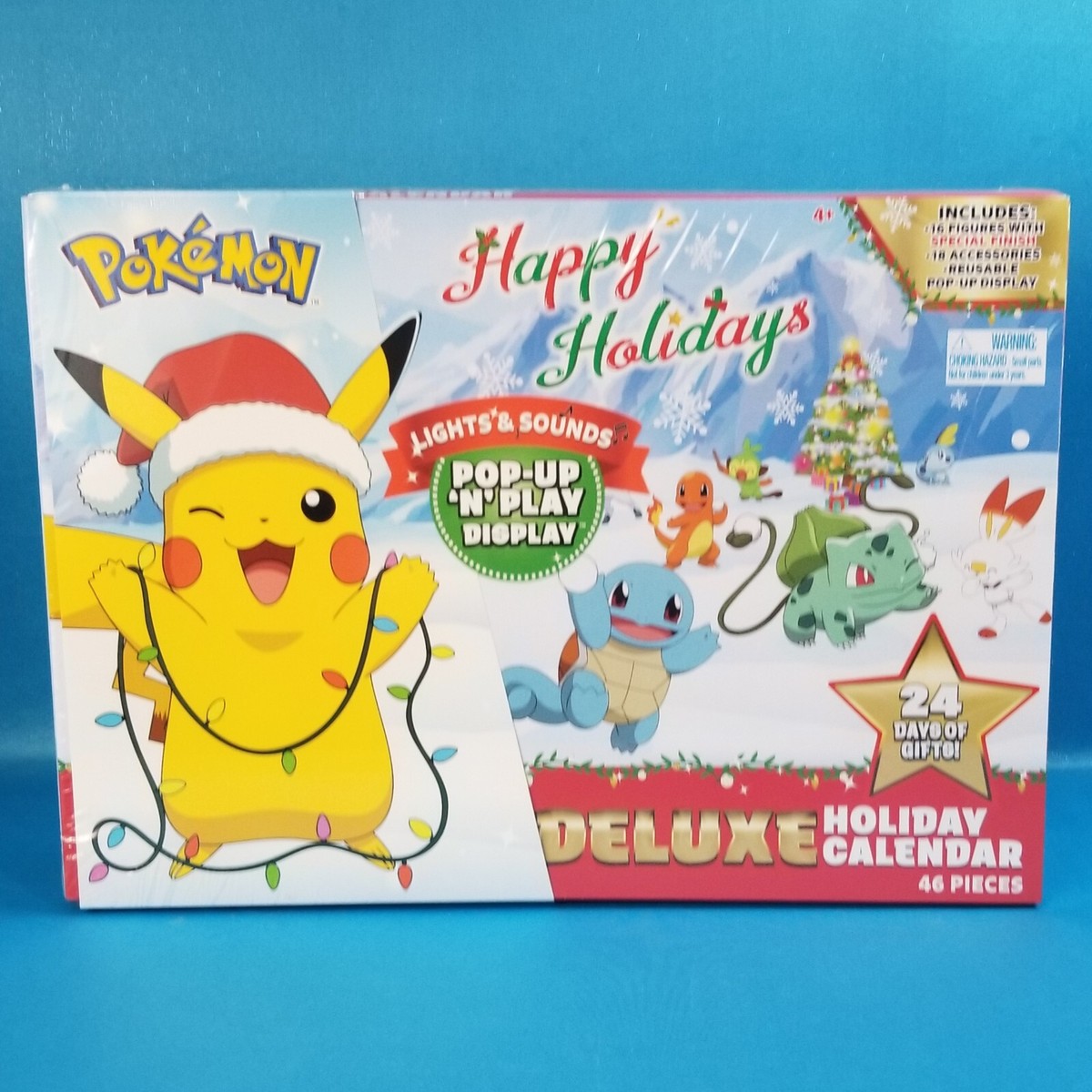 Pokemon DELUXE ADVENT CALENDAR 2021 Target Exclusive with Pop-Up