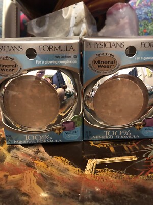 x2 PHYSICIANS FORMULA MINERAL WEAR TALC-FREE PRECIOUS GEMS #1103