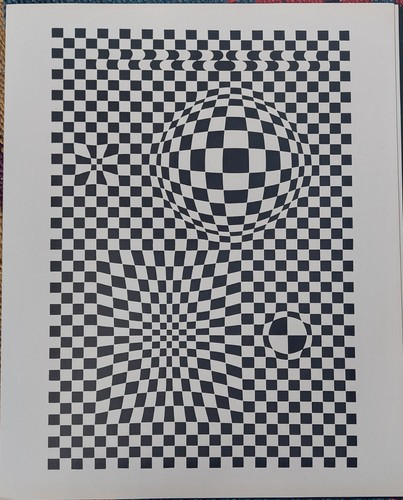 Victor VASARELY Original screenprints "CORPUSCULARES", 1973 - Picture 6 of 15