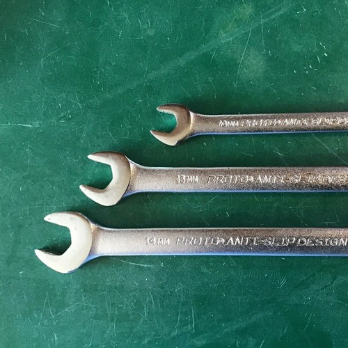 Proto 12010MASD, 1213MASD and 1214MASD Professional Combination Wrench Lot of 3 - Picture 6 of 10