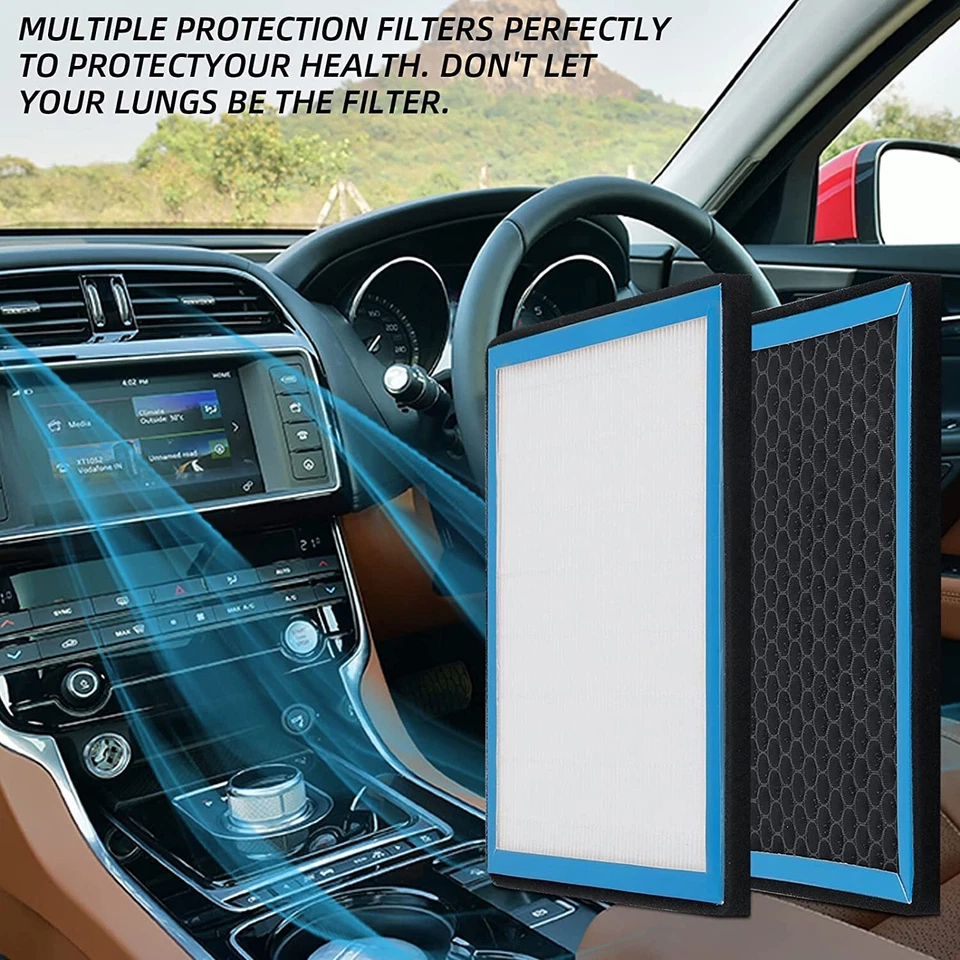 Filtro de ar de cabine HEPA compatível com CADILLAC XT5 2017-2022 XT6 2020-2022 XTS 2013-2019 - Imagem 4 de 4