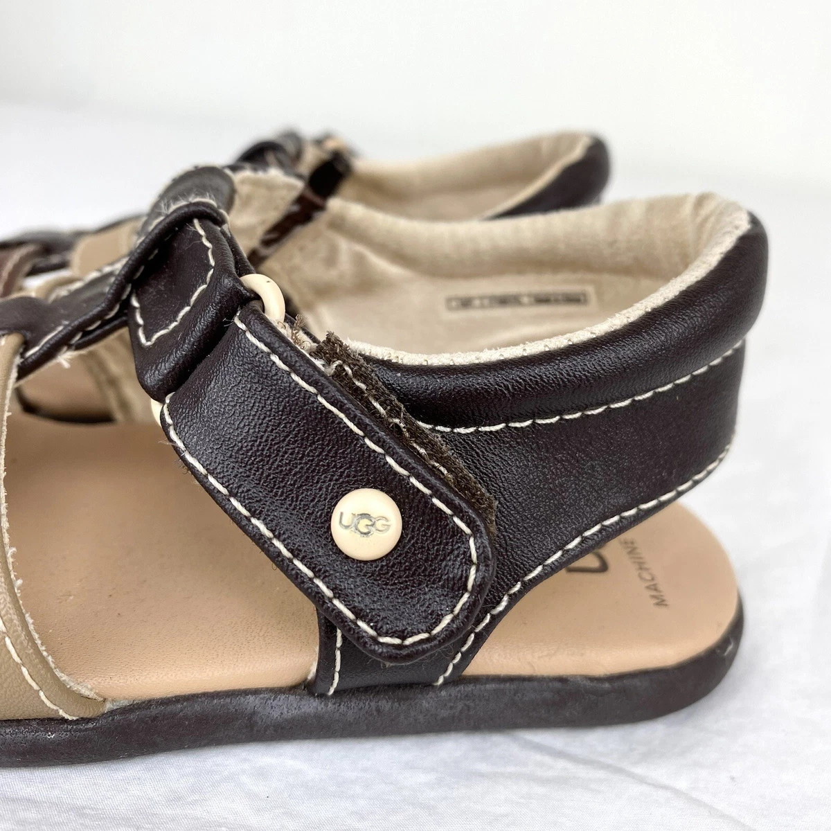 beslag Planlagt Rådgiver UGG Baby Kolding Fisherman Sandal 6 7 L Cage Brown Tan Machine Washable EUC $50 | eBay beslag Planlagt Rådgiver UGG Baby Kolding Fisherman Sandal 6 7 L Cage Brown Tan Machine Washable EUC $50 | eBay