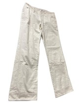 Tommy Hilfiger Womens Chino Pants Size 6 Beige Wide-Leg Preppy Classicore
