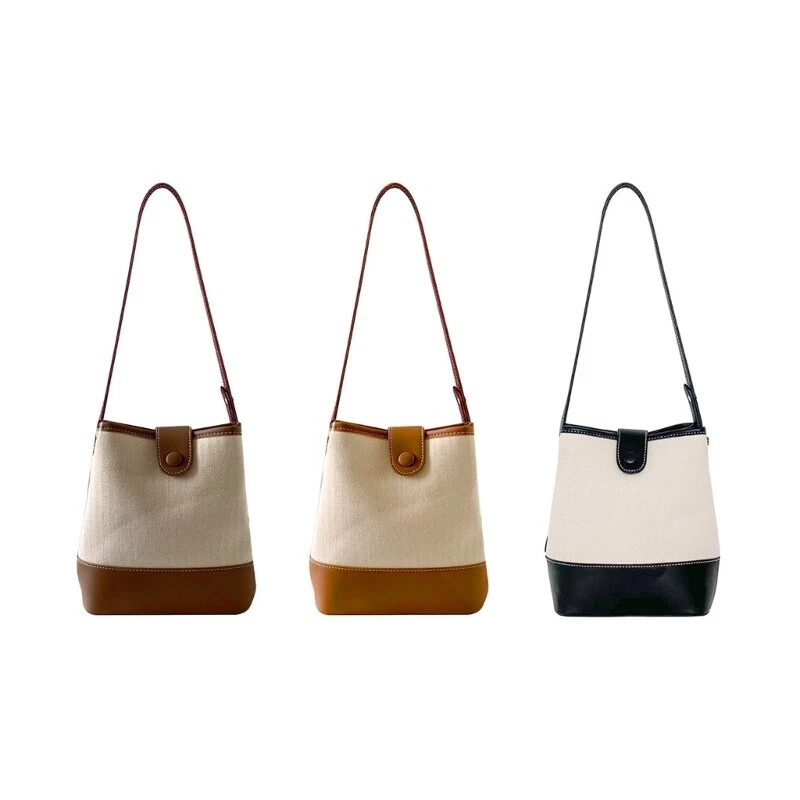Black contrast bucket online cross body bag