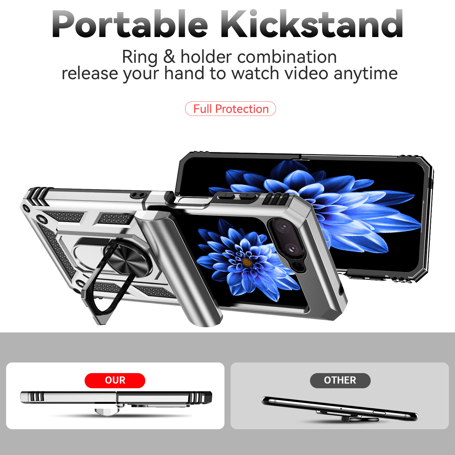 For Samsung Galaxy Z Flip 5 /Z Flip 4 3 5G Shockproof Hybrid