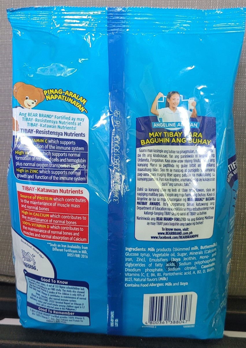 Bear Brand Powdered Milk 840g - Fresh Stock With Free USA Shipping-929152