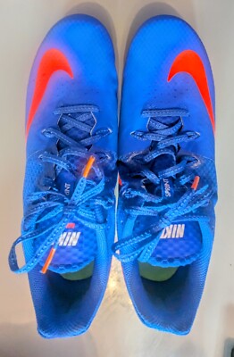 NEU - NIKE RIVAL LEICHTATHLETIK SPIKES SPRINT RENNSCHUHE/TURNSCHUHE - GRÖßE UK 10
