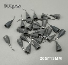 Dental Endo Irrigation Bent Needle Tips Resin Syringe Tip Dispense Delivery Flow