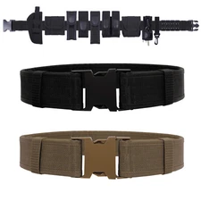 Law Enforcement Duty Belt With Quick Release Buckle