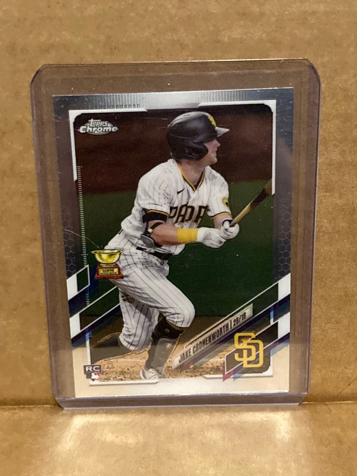 Jake Cronenworth 2021 Topps Chrome RC #49 Padres