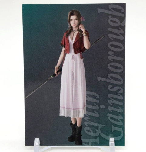 Aerith Gainsborough Final Fantasy VII Art Museum Card TCG Japanese Square Enix c - 第 1/9 張圖片