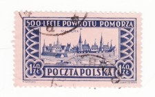 Poland 1954. Malbork. 500th anniversary of Pomerania s return to Poland. Sc# 642