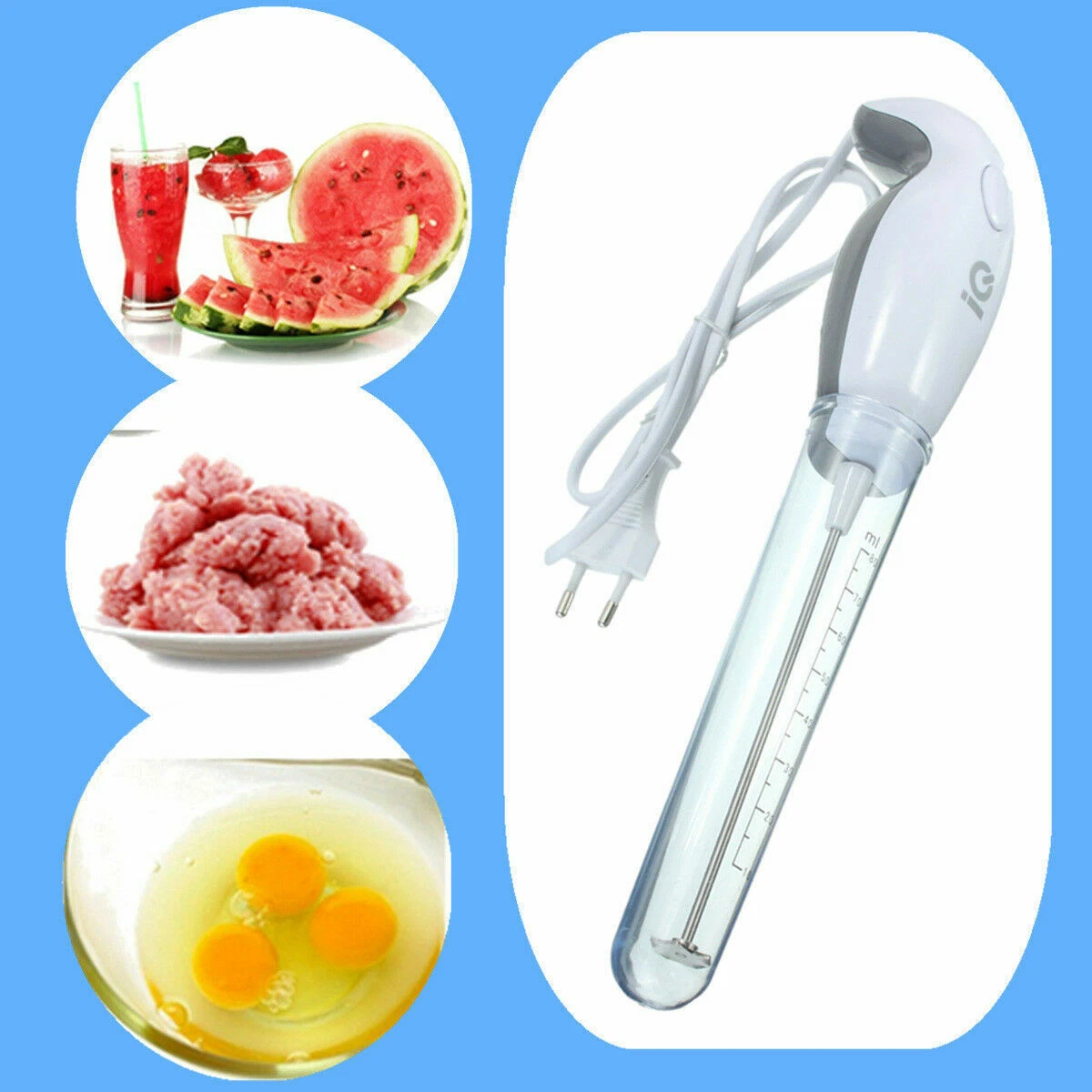 Electric Hand Mixer 220-240V for Frappe, Milk, Coffee and Egg Whipped Cream
Opens in a new window or