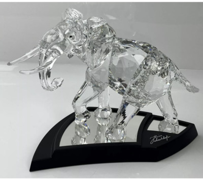 Swarovski Elefant Elephant 854407 Limited Edition 2006 (27,5cm) Kristall Figur